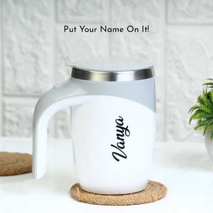Automatic Self Stirring Mug A B C D E F G H I J K- L M N O P