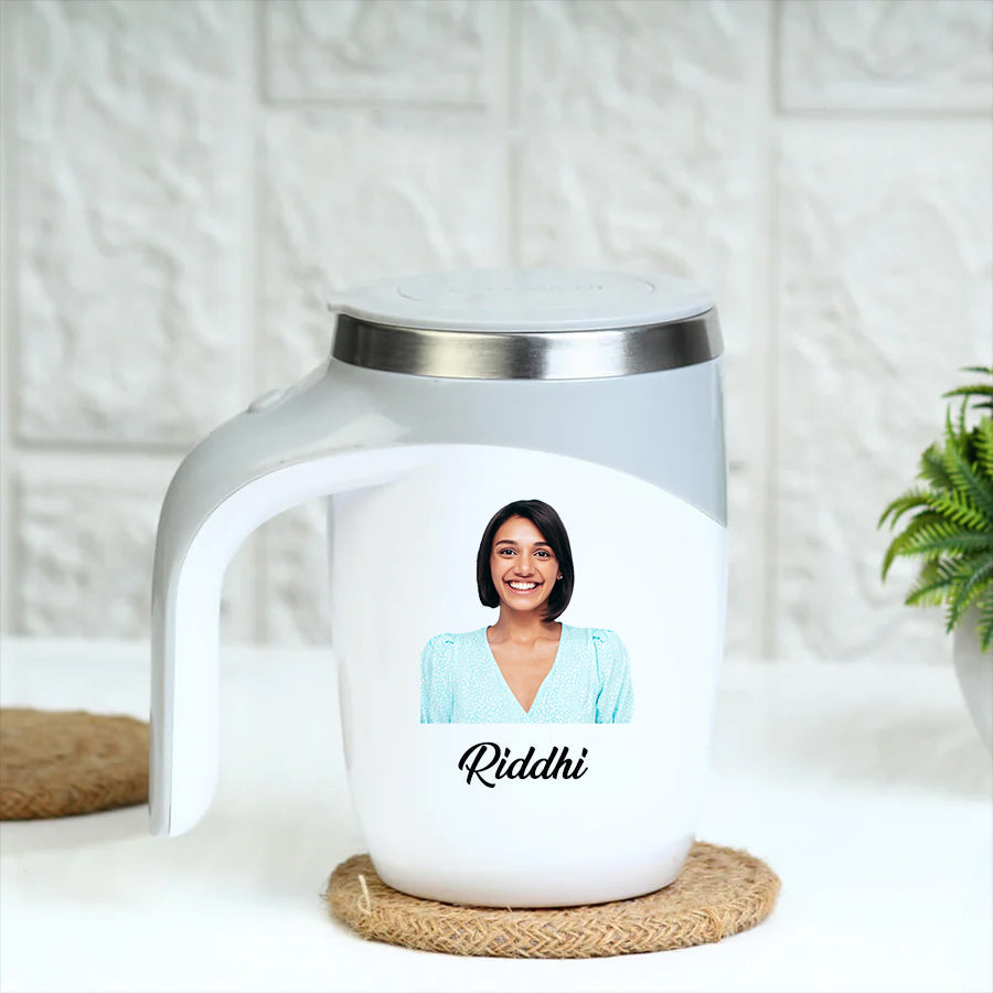 Automatic Self Stirring Mug A B C D E F G H I J K- L M N O P