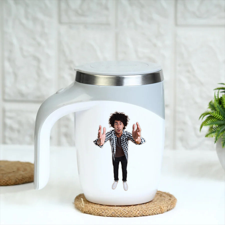 Automatic Self Stirring Mug A B C D E F G H I J K- L M N O P